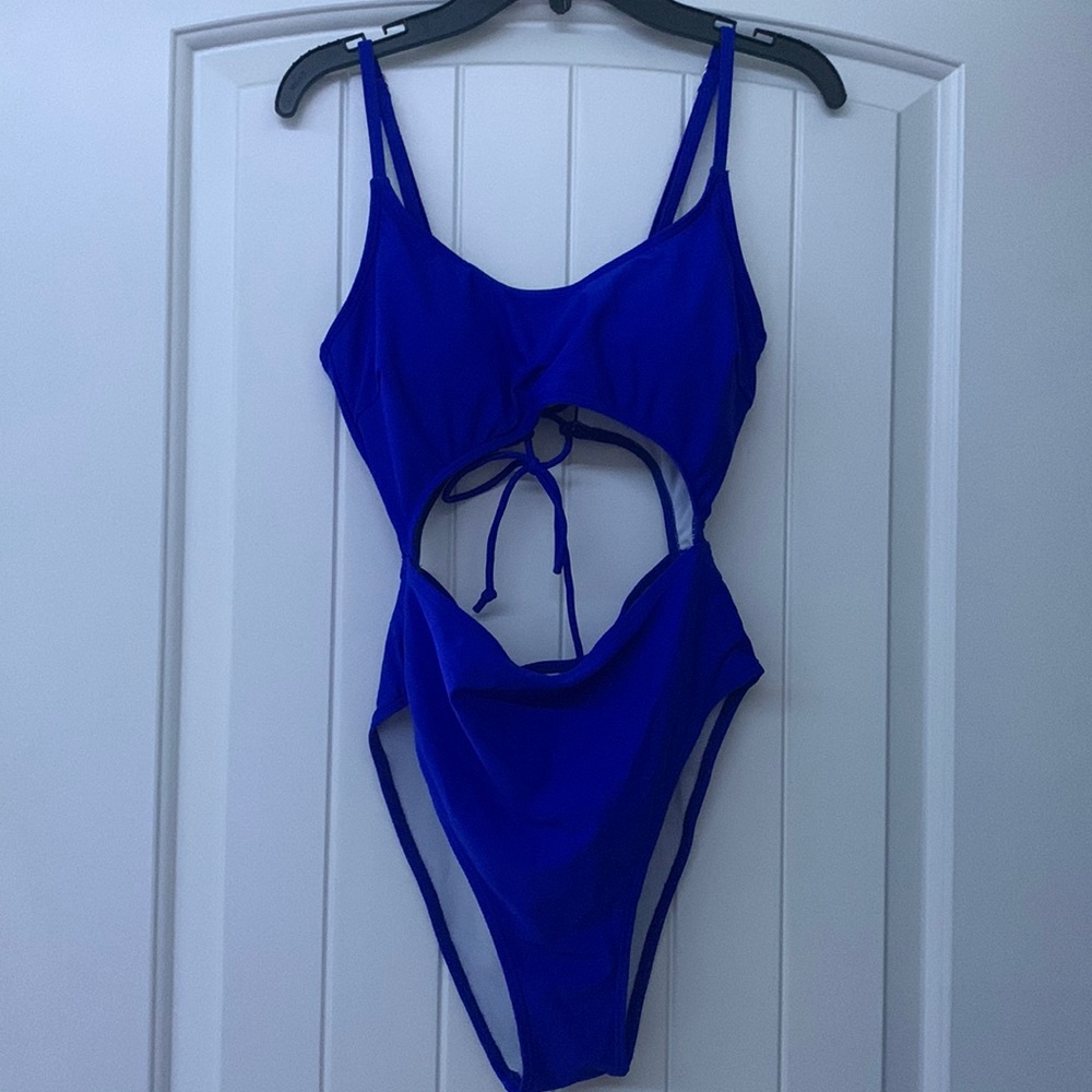 One piece cut outs swimsuit